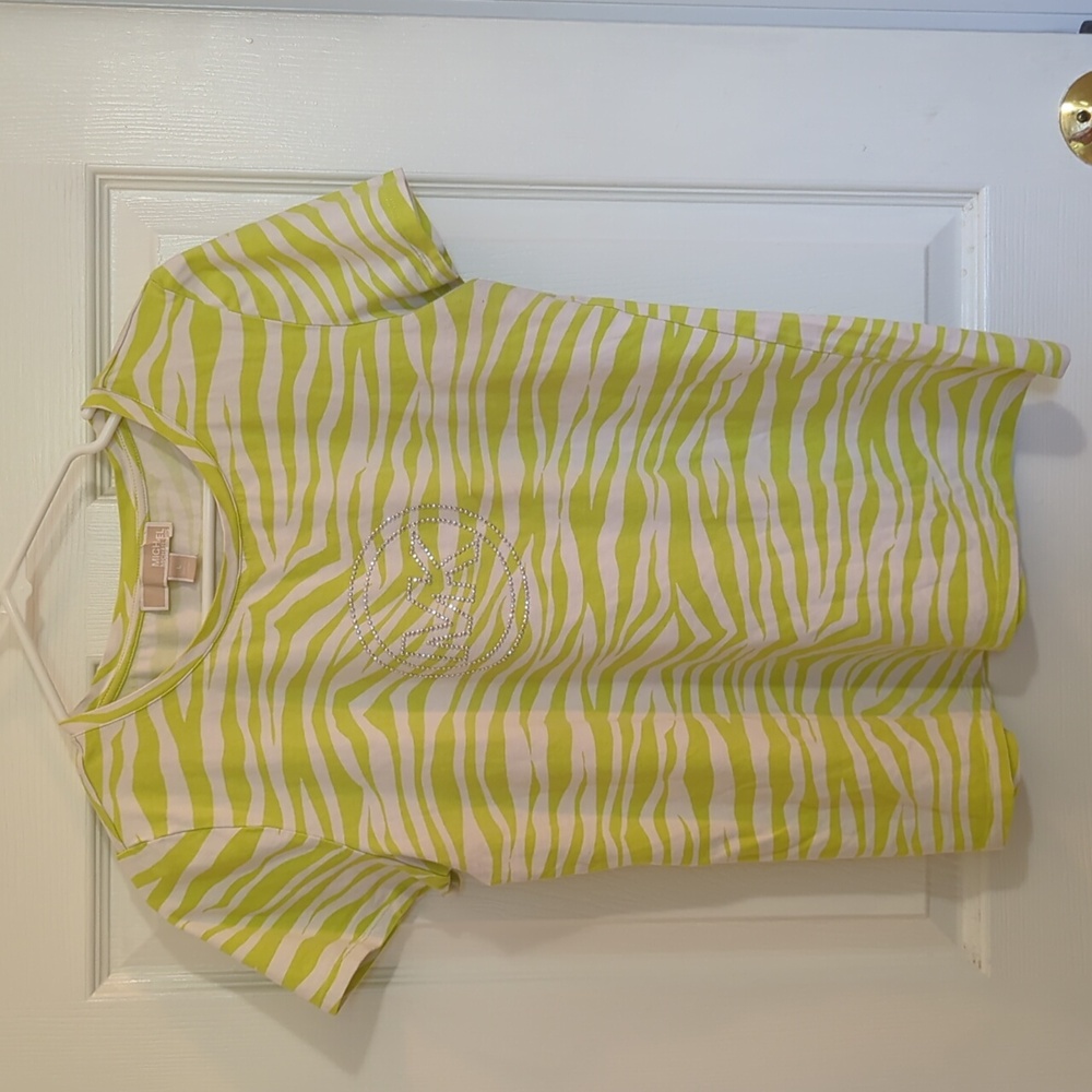 Great condition L Michael Kors jewelled tee